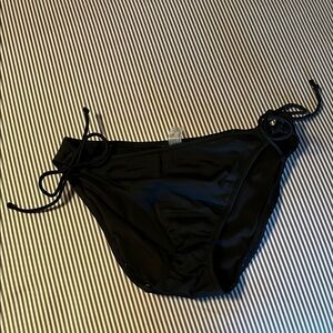 Victorias’s Secret Black Bikini Bottom with Side Ties